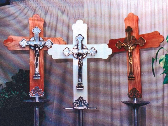 Cruces para salas funerarias